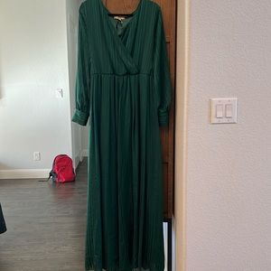 Emerald Green Maxi Dress